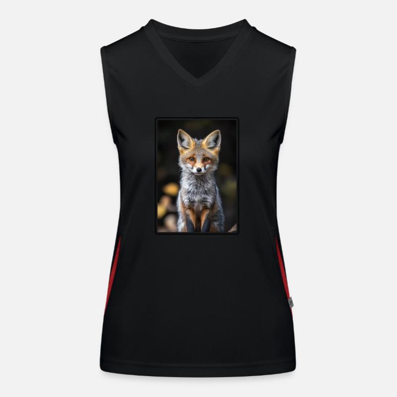 Graufüchse Graufuchs Funktionelles Kontrast-Tank Top für Frauen
