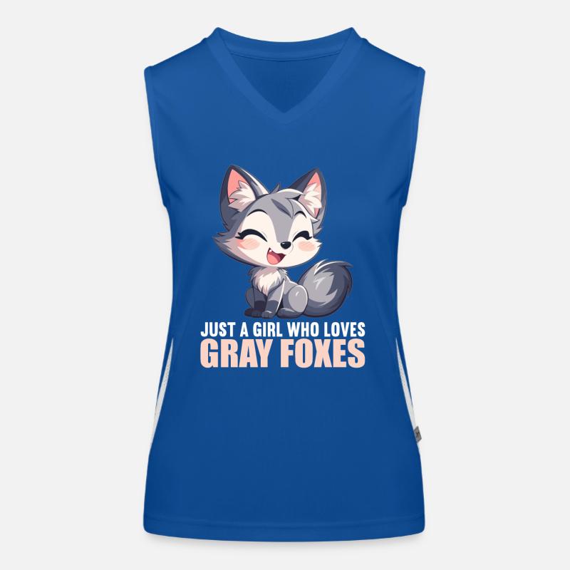 Graufüchse Graufuchs Funktionelles Kontrast-Tank Top für Frauen