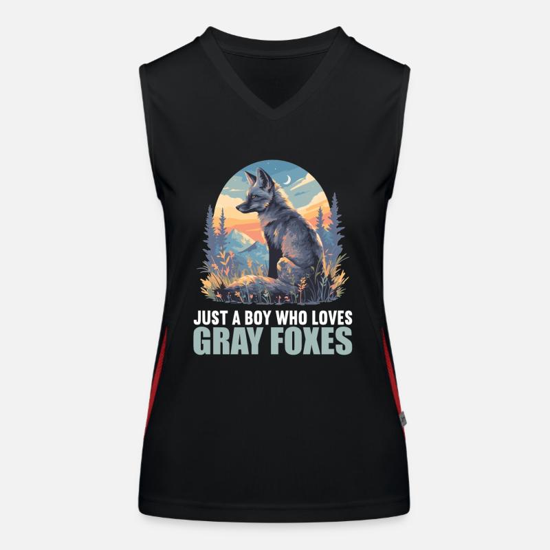 Graufüchse Graufuchs Funktionelles Kontrast-Tank Top für Frauen
