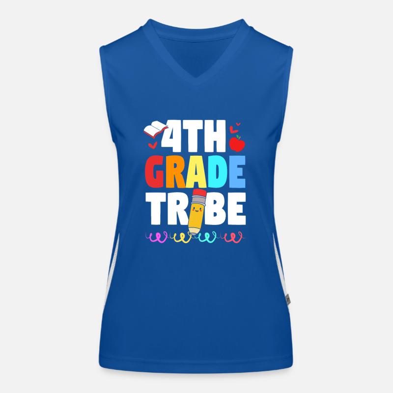 4e année Débardeur respirant contrasté Femme