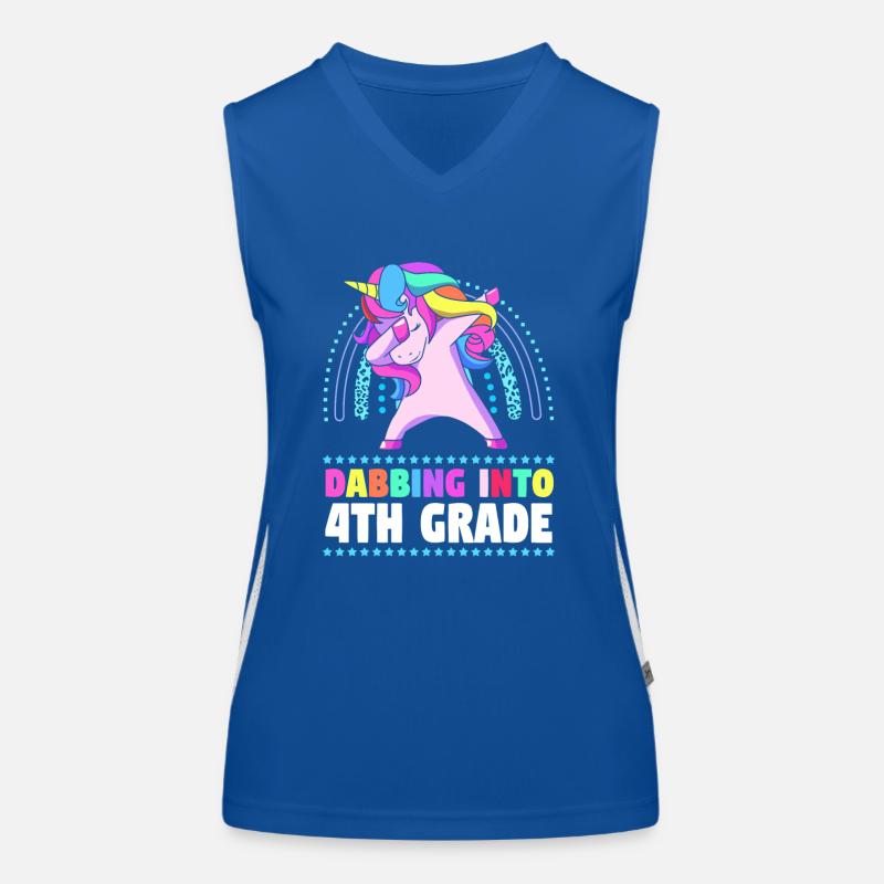 4e année Débardeur respirant contrasté Femme