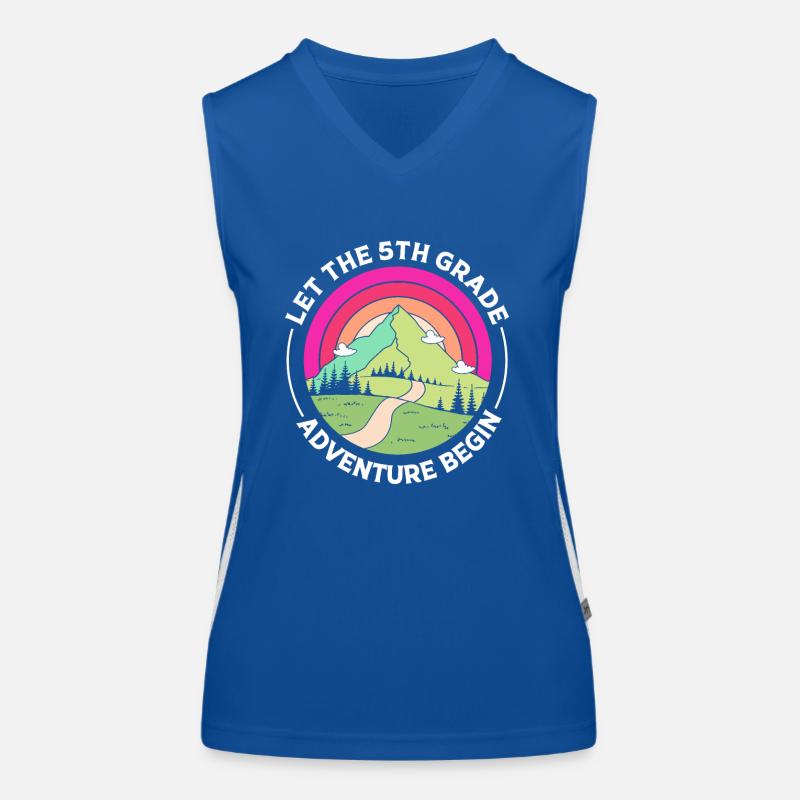 5. Klasse Funktionelles Kontrast-Tank Top für Frauen