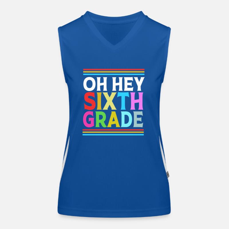 6. Klasse Funktionelles Kontrast-Tank Top für Frauen