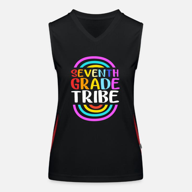 7. Klasse Funktionelles Kontrast-Tank Top für Frauen