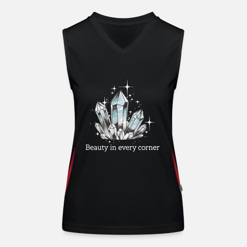 SPARKLING Women's Functional Contrast Tank Top