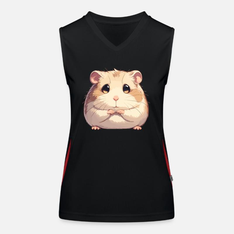 Hamster Débardeur respirant contrasté Femme
