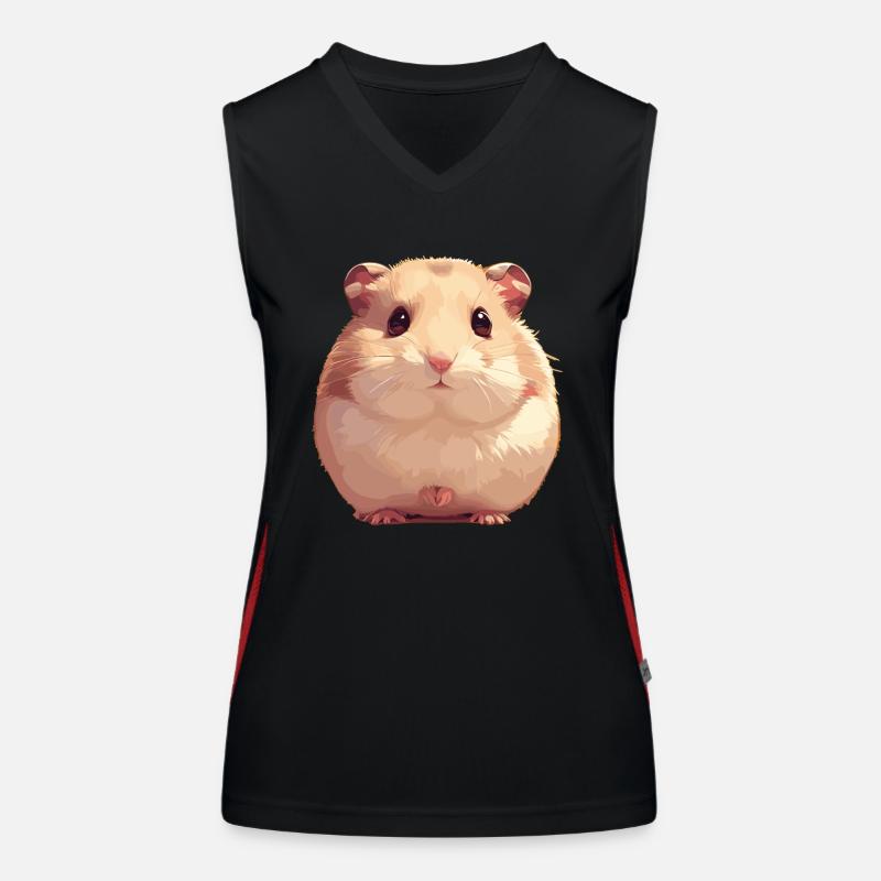 Hamster Débardeur respirant contrasté Femme