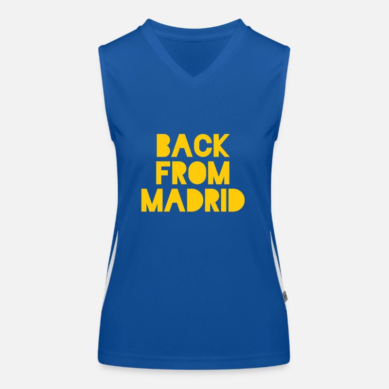 Souvenir Madrid Débardeur respirant contrasté Femme