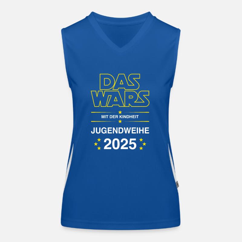Jugendweihe 2025 DAS WARS mit der Kindheit Funktionelles Kontrast-Tank Top für Frauen