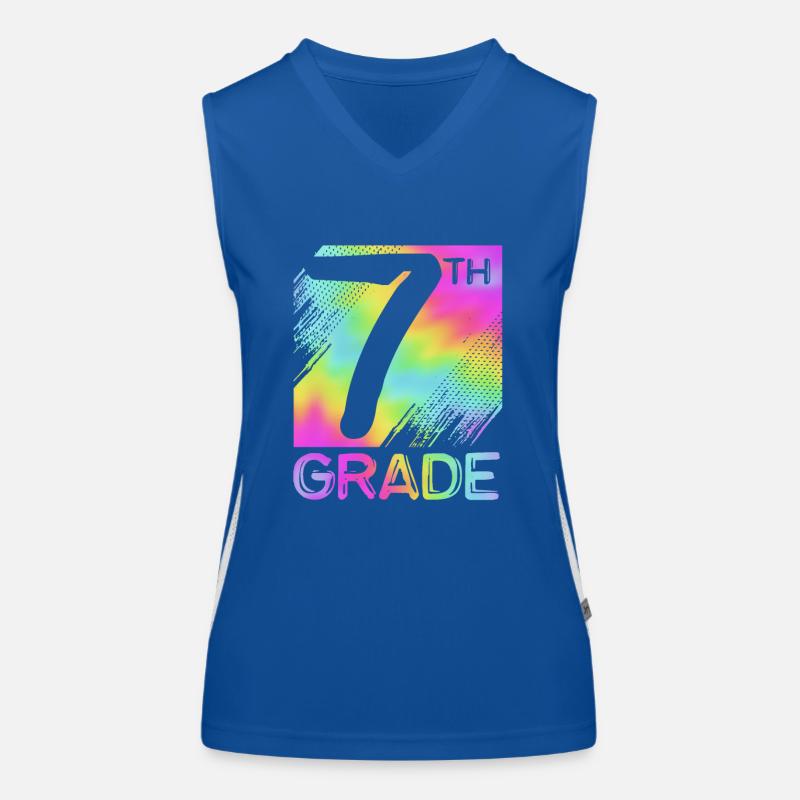 7. Klasse Funktionelles Kontrast-Tank Top für Frauen