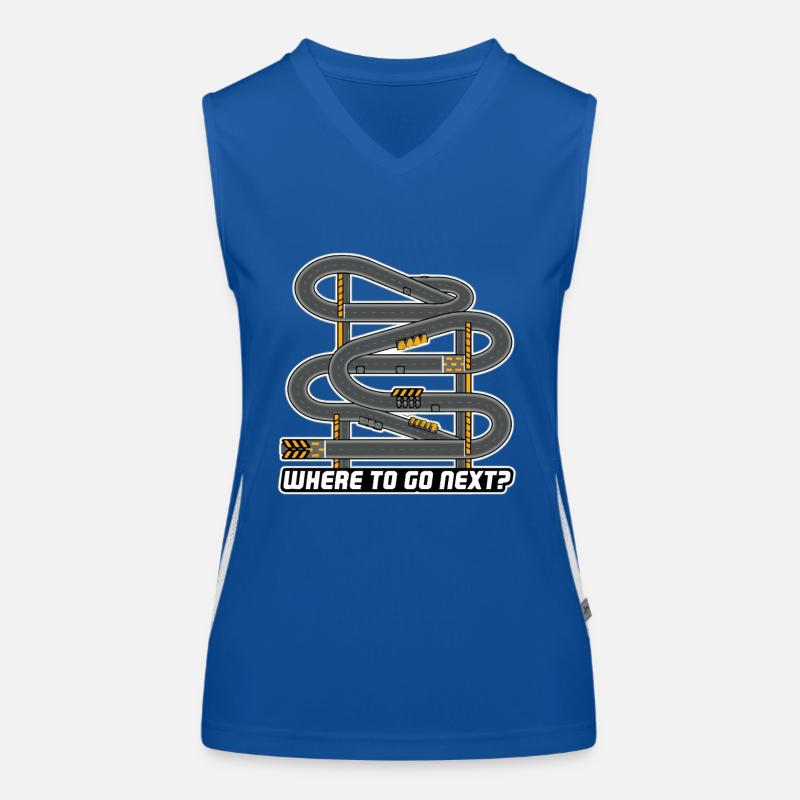 WHERE TO GO NEXT Women's Functional Contrast Tank Top