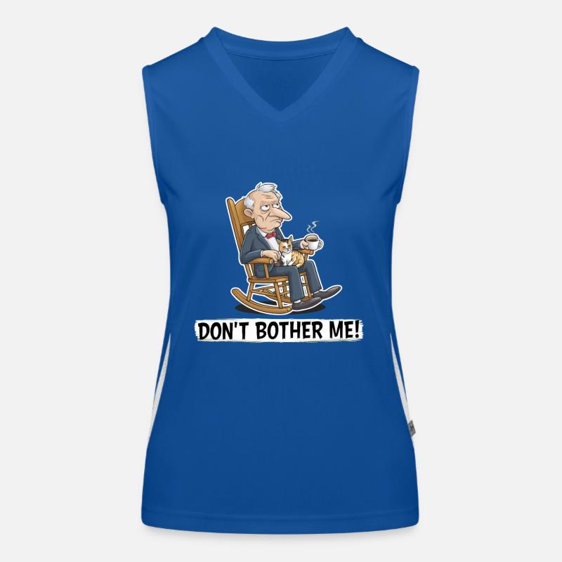 GRUMPY OLDMAN Women's Functional Contrast Tank Top
