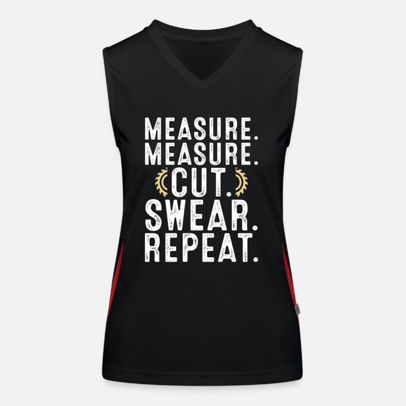 Carpenter Carpenter Carpenter Handyman Gift Women's Functional Contrast Tank Top