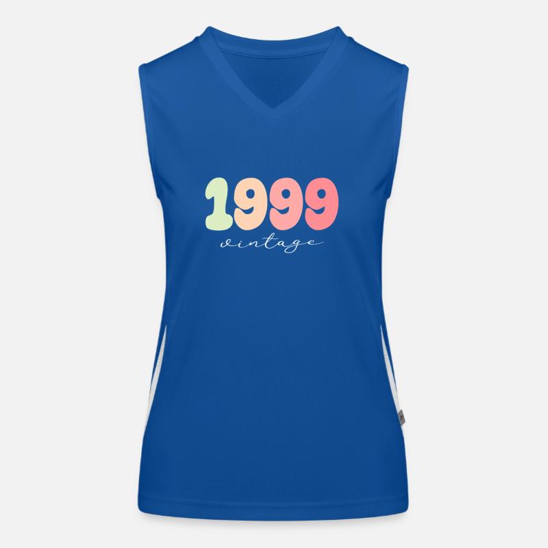 Date de naissance Année de naissance 1999 Débardeur respirant contrasté Femme