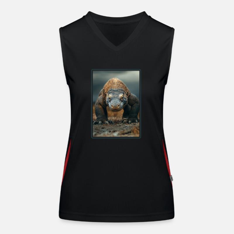 Komodo dragons Komodo dragon Women's Functional Contrast Tank Top