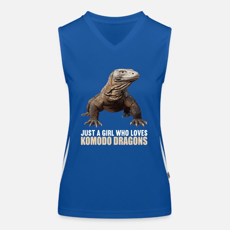 Komodo dragons Komodo dragon Women's Functional Contrast Tank Top