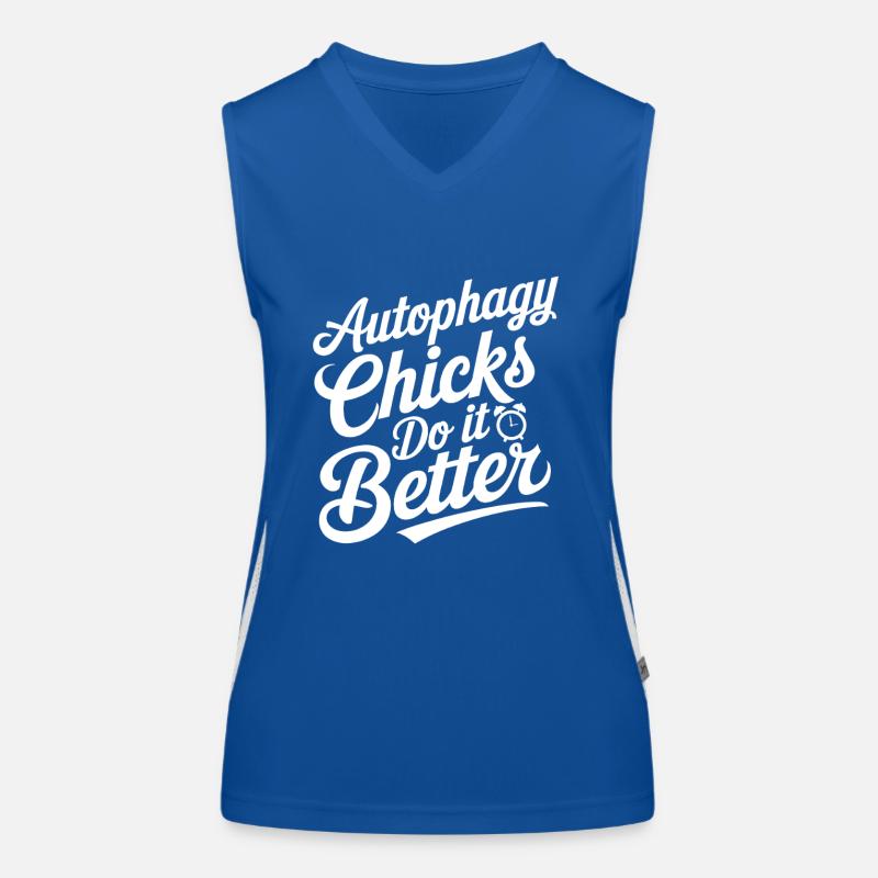 Jeûne intermittent Jeûne intermittent Débardeur respirant contrasté Femme