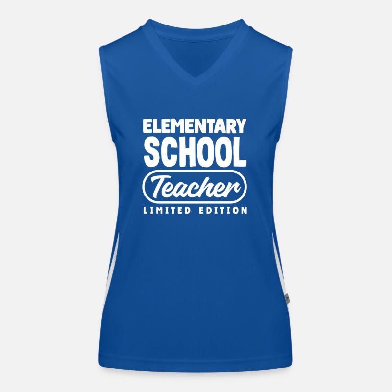 Elementary Teacher Limited Edition Women's Functional Contrast Tank Top