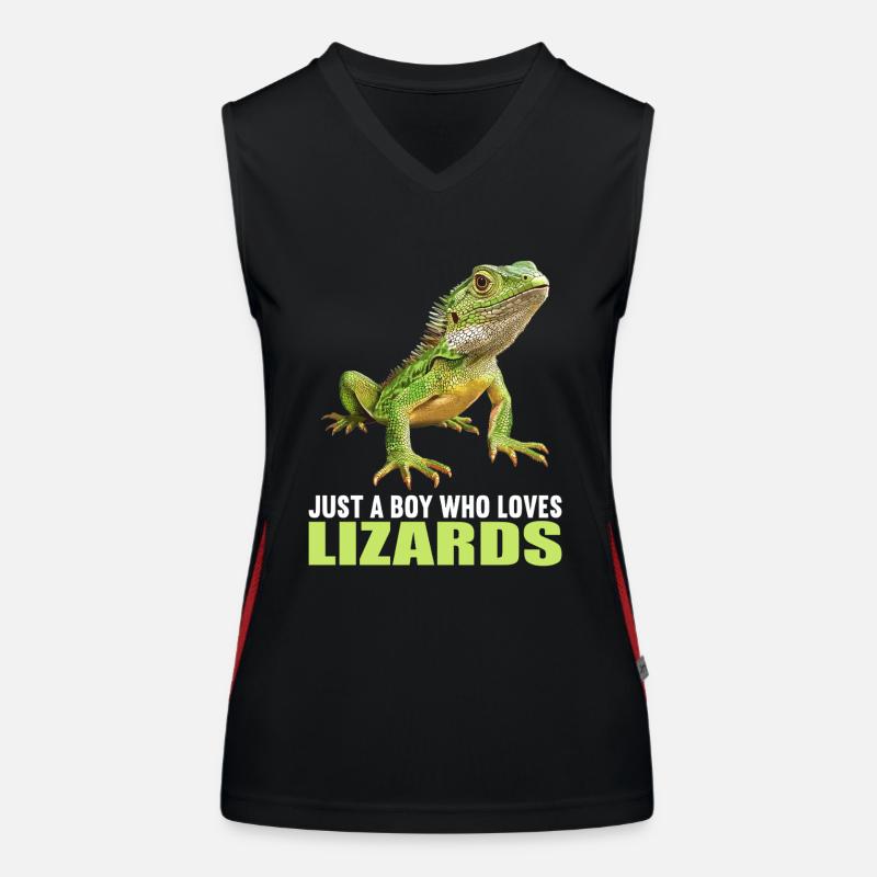 Lézards Lézard Débardeur respirant contrasté Femme