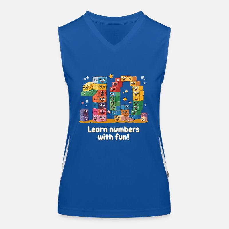 NUMBER DAY Women's Functional Contrast Tank Top