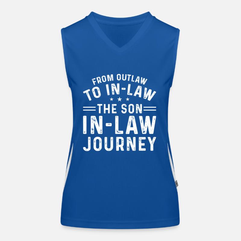 Lieblingssohn Vater Mutter Schwiegermutter Funktionelles Kontrast-Tank Top für Frauen