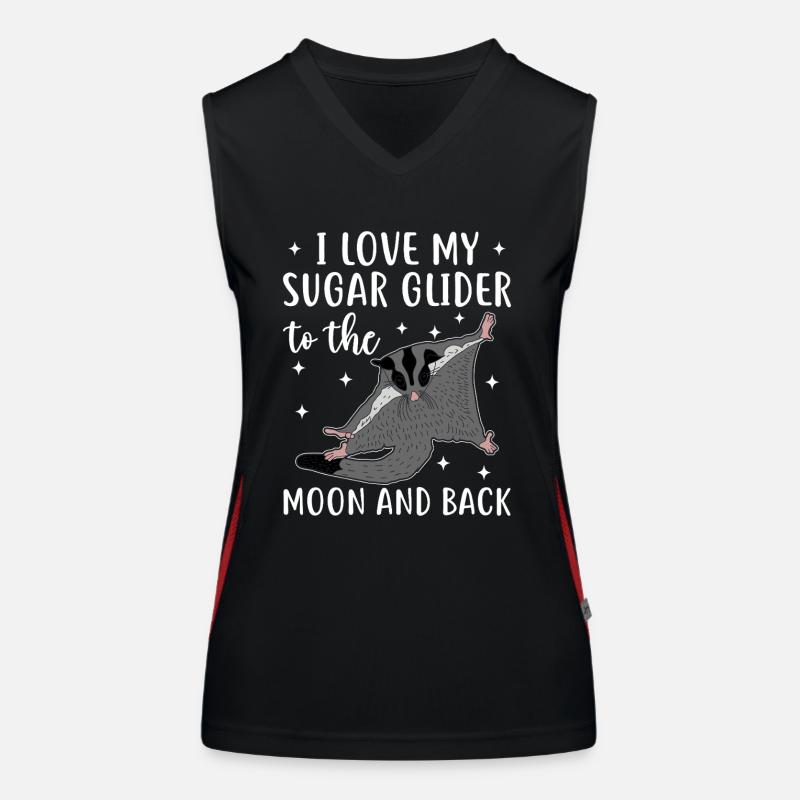 Sugar glider Women's Functional Contrast Tank Top