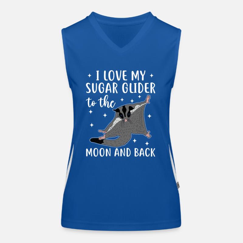 Sugar glider Women's Functional Contrast Tank Top