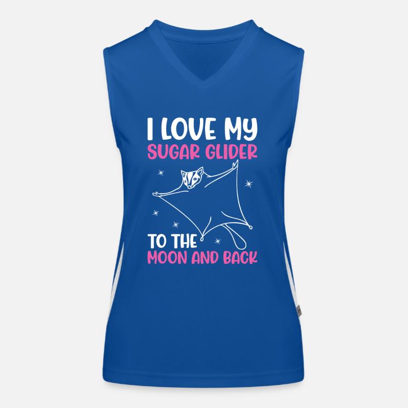Sugar glider Women's Functional Contrast Tank Top