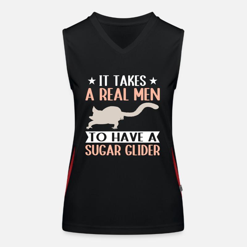 Sugar glider Women's Functional Contrast Tank Top