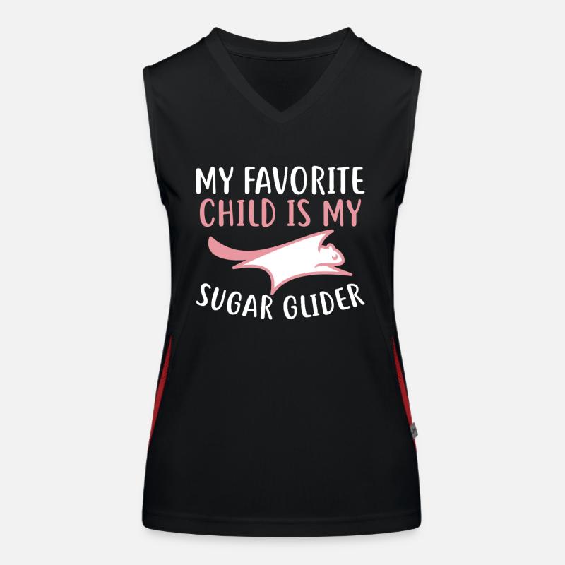 Sugar glider Women's Functional Contrast Tank Top