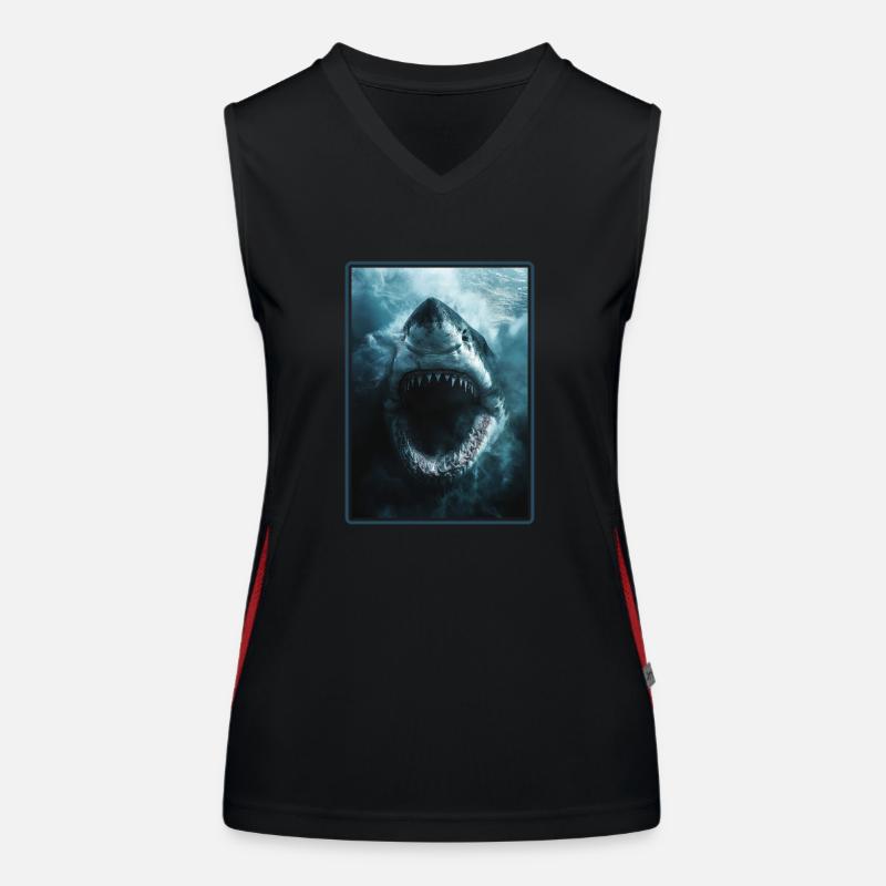 Requins Requin Débardeur respirant contrasté Femme