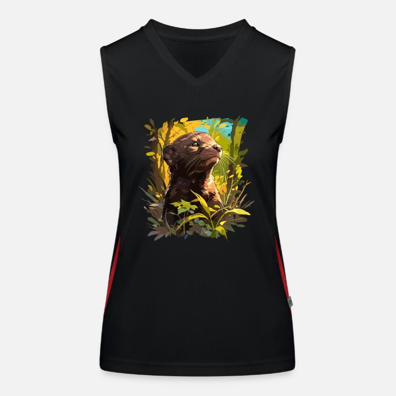 Mink Mink Women's Functional Contrast Tank Top