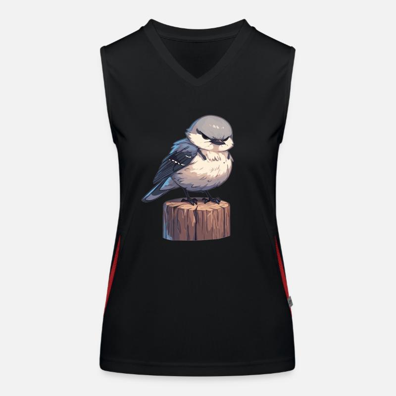 Oiseaux moqueurs Oiseaux moqueurs Débardeur respirant contrasté Femme