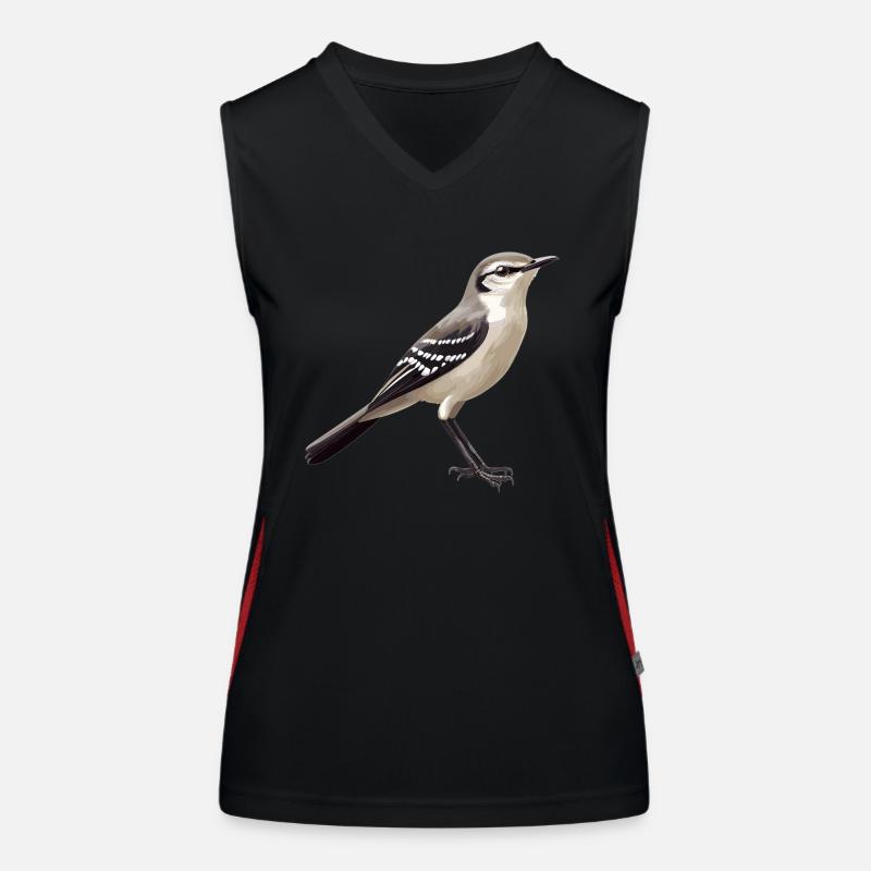 Oiseaux moqueurs Oiseaux moqueurs Débardeur respirant contrasté Femme