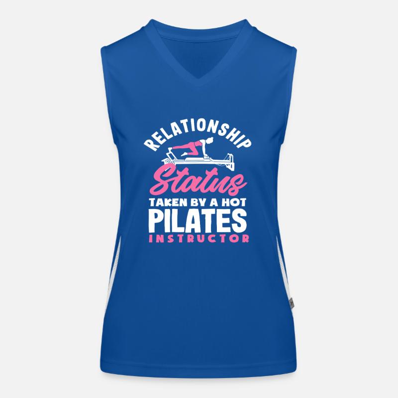 Pilates Beziehung Status Hot Instructor Funktionelles Kontrast-Tank Top für Frauen