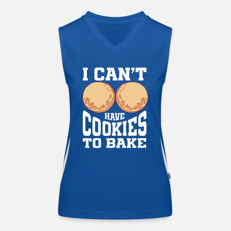 Baking Bakery Baker Funktionelles Kontrast-Tank Top für Frauen