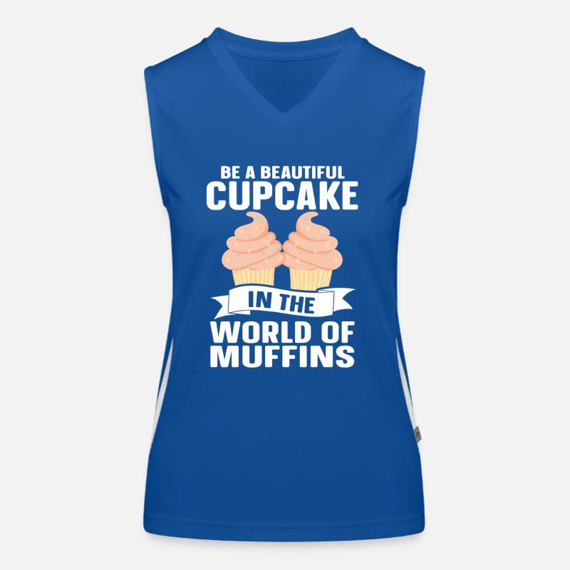 Baking Bakery Baker Women's Functional Contrast Tank Top