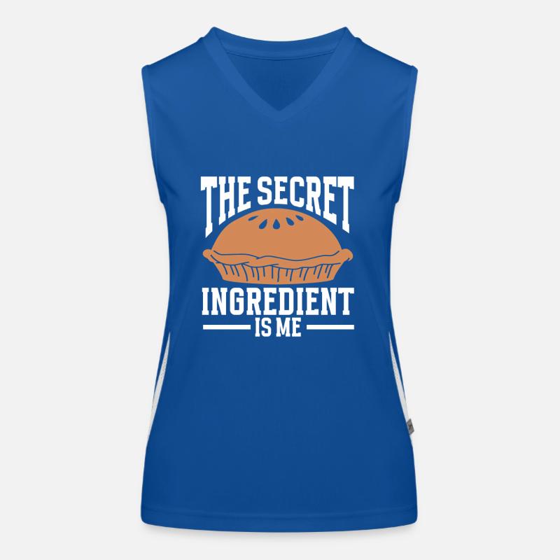 Baking Bakery Baker Women's Functional Contrast Tank Top