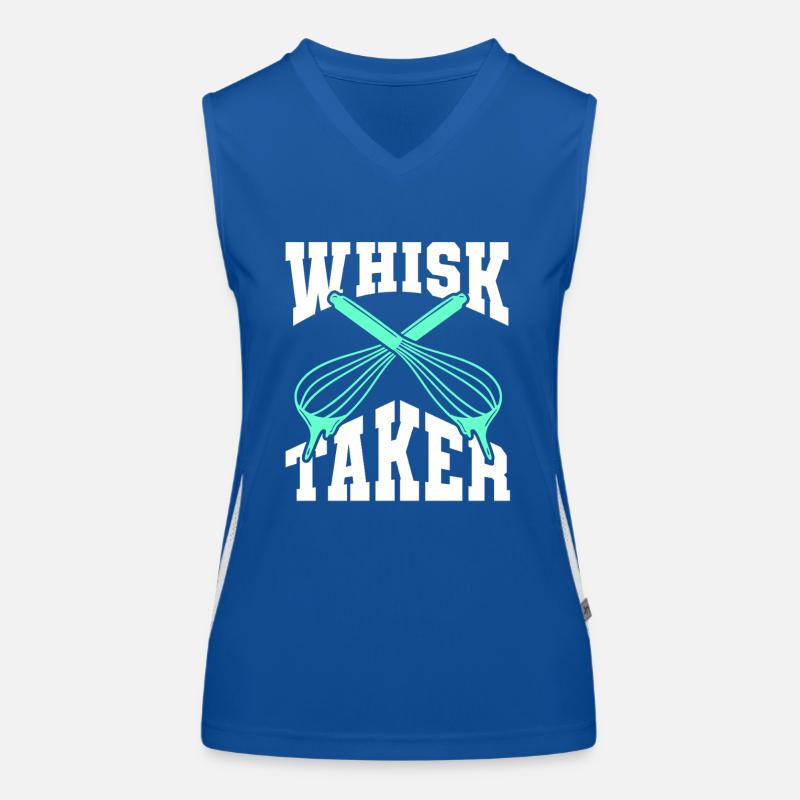 Baking Bakery Baker Women's Functional Contrast Tank Top