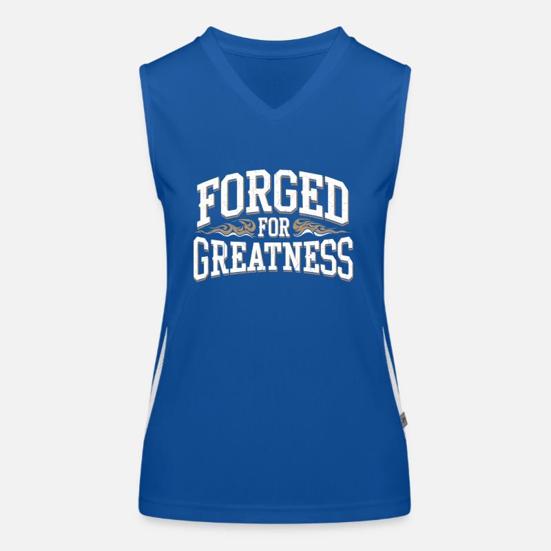Blacksmithing Viking Warrior Norse Forge Metalwork Funktionelles Kontrast-Tank Top für Frauen