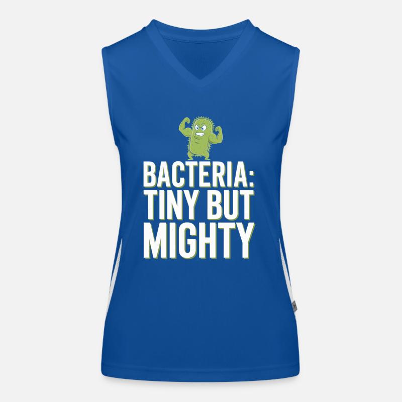 Microscope Enthusiast Lab Technician Science Women's Functional Contrast Tank Top