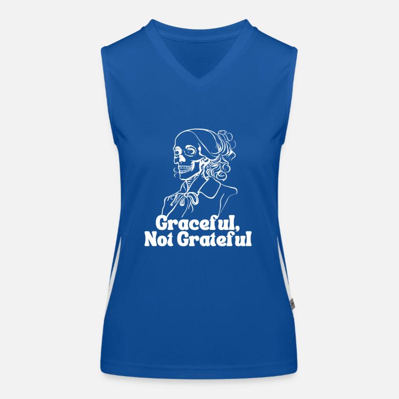 Graceful, Not Grateful Women's Functional Contrast Tank Top