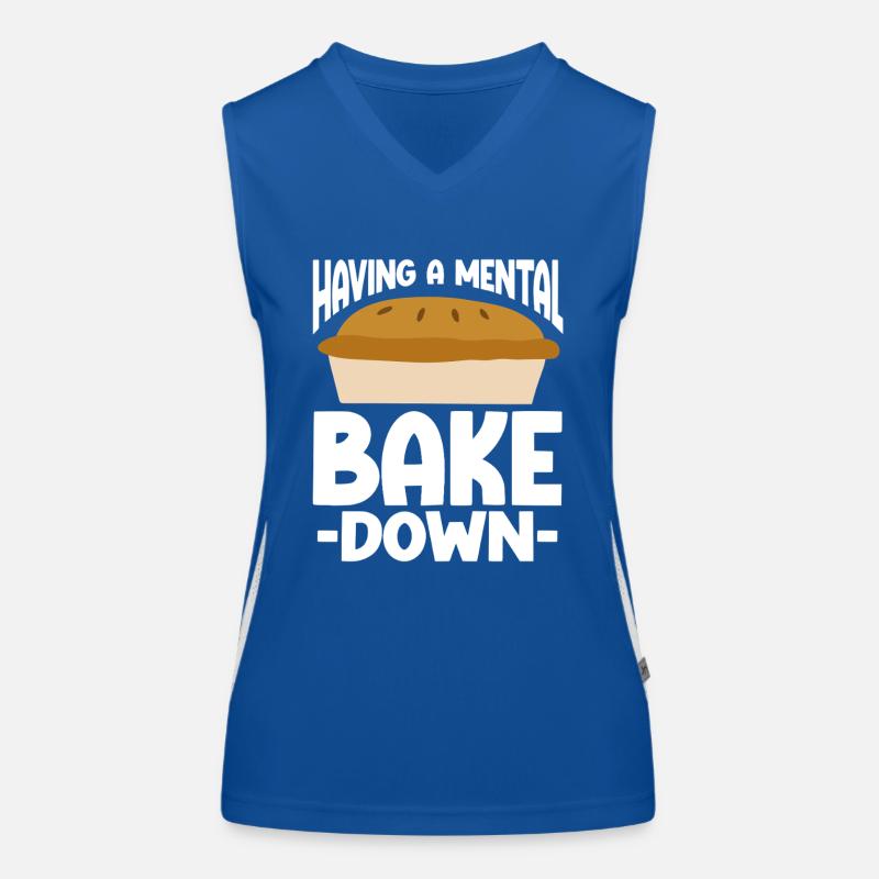 Baking Bakery Baker Funktionelles Kontrast-Tank Top für Frauen