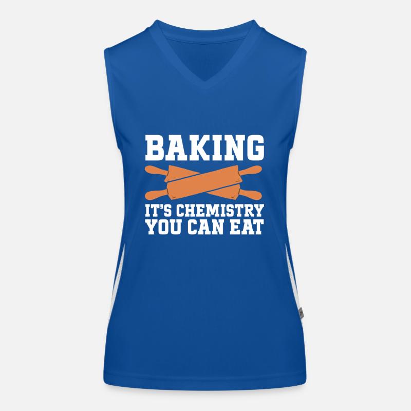 Baking Bakery Baker Funktionelles Kontrast-Tank Top für Frauen