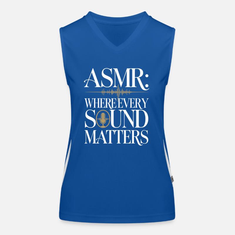 Asmr Creator Sensorische Entspannung Beruhigender Funktionelles Kontrast-Tank Top für Frauen