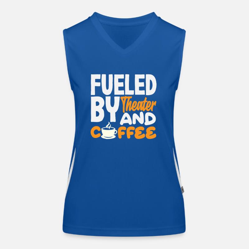 Musical lovers: Driven by theatre and Women's Functional Contrast Tank Top
