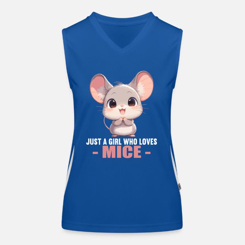 Mice Mouse Women's Functional Contrast Tank Top