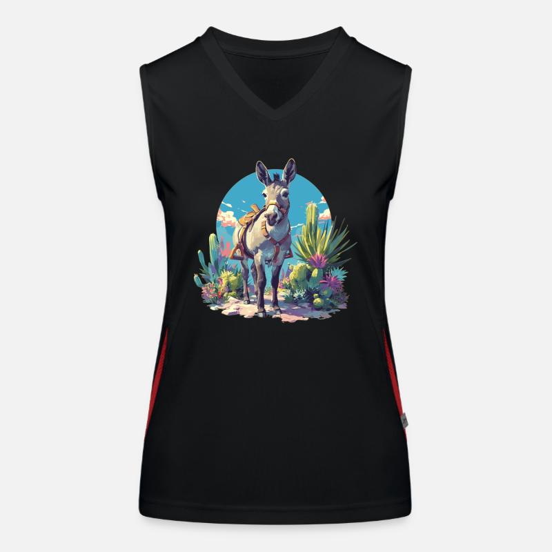 Mules Mule Débardeur respirant contrasté Femme