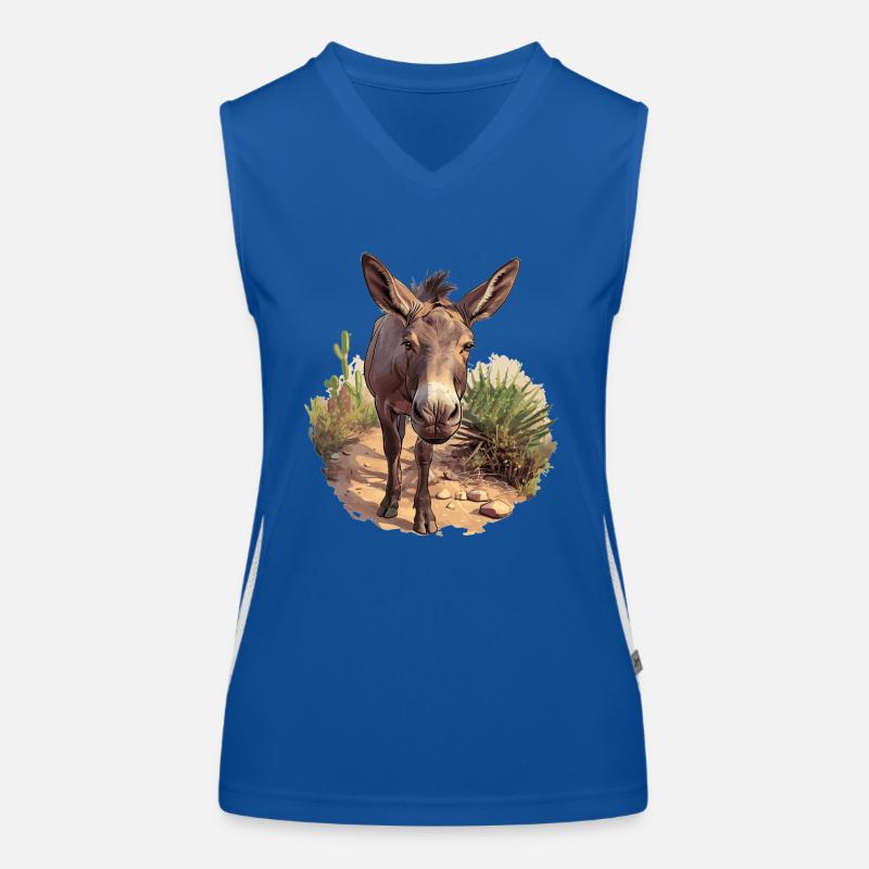 Maultiere Maultier Funktionelles Kontrast-Tank Top für Frauen