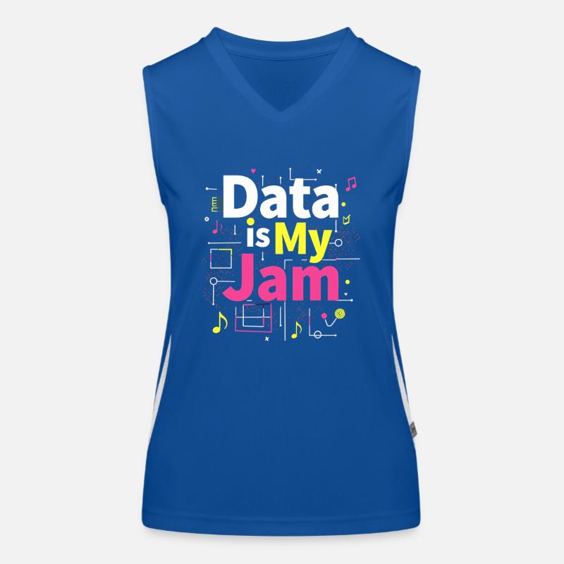 Data Analyst Big Data Specialist Business Women's Functional Contrast Tank Top